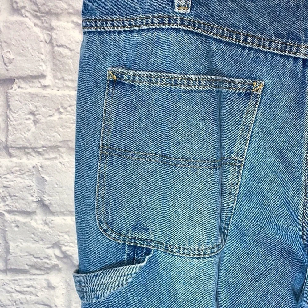 Vintage Steve & Barry’s Classic Casual Cargo Pocket Carpenter Jeans Short Pants